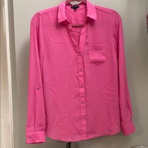 Pink Work Blouse - The Limited